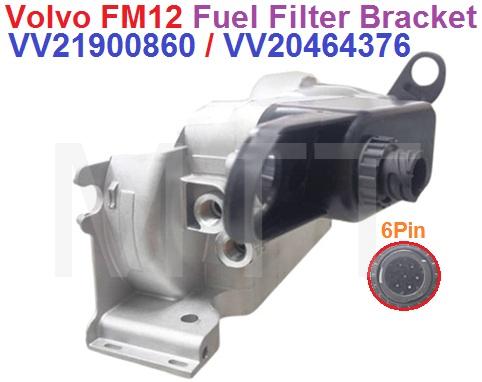 Fuel Filter Bracket-Volvo FM12 ( 6Pin ) - Image 2