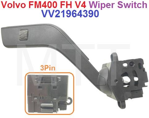 Wiper Switch-Volvo FM400 FH V4 ( 3Pin ) - Image 4