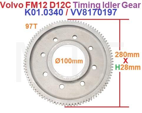 Timing Gear-Volvo FM12 D12C