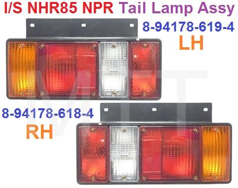 Tail Lamp Assy-Isuzu NHR85 NPR