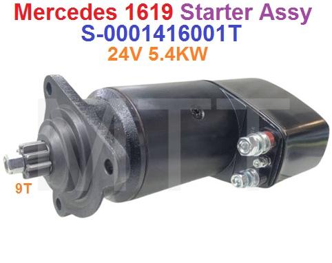Starter Assy-Mercedes 1619 ( 24v 5.4KW 9T )