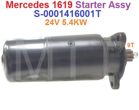 Starter Assy-Mercedes 1619 ( 24v 5.4KW 9T ) - Image 4