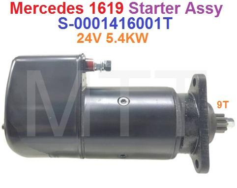 Starter Assy-Mercedes 1619 ( 24v 5.4KW 9T ) - Image 3