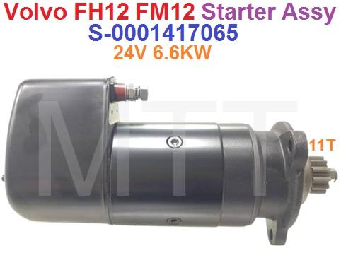 Starter Assy-Volvo FH12 FM12 ( 24v 6.6KW 12T ) - Image 4