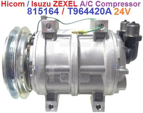 A/C Compressor-Hicom / Isuzu ZEXEL ( 24V )
