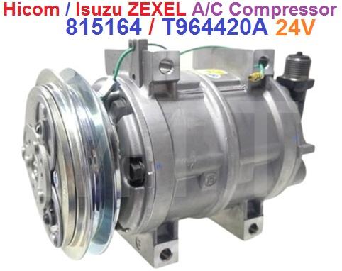 A/C Compressor-Hicom / Isuzu ZEXEL ( 24V ) - Image 2