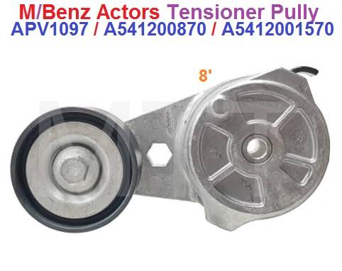 Tensioner Pully-M/Benz ACTORS  ( 8 ” )