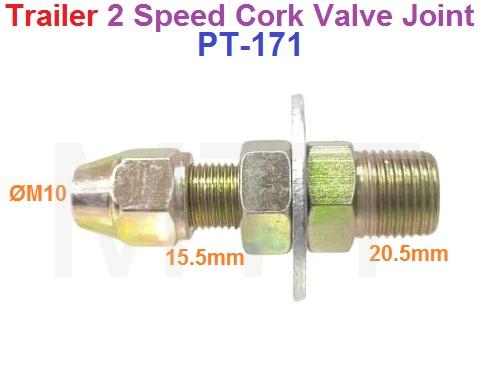 2 Speed Cork Valve Joint-Trailer - Image 2